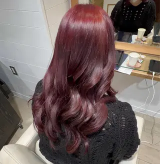 ロング カラー モデル募集 セイノチヒロのヘアスタイル