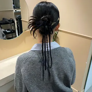 ロング ヘアアレンジ 🫧tomoka 透明感カラー🫧のヘアスタイル