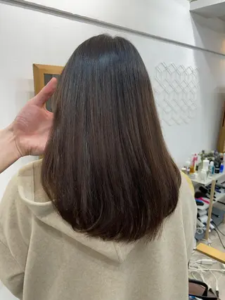 セミロング 【赤坂】髪質改善✨ 矢口嵩人のヘアスタイル