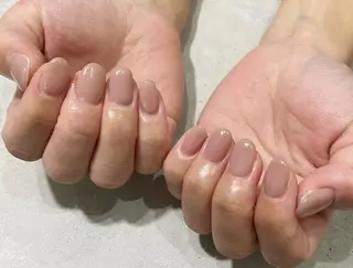 ショート カラー ネイル Nailsalon Calmeのネイルデザイン