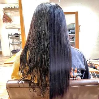 ロング カラー パーマ ヘアアレンジ 🌈インナーカラー ‘ショウマ’🌈のヘアスタイル