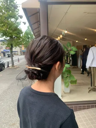 ミディアム 透明感カラー wacoのヘアスタイル