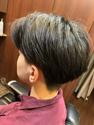 ショート メンズ 羽木 隆徒のヘアスタイル