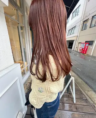 ロング カラー 🙃 透明感カラー/ボブのヘアスタイル