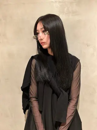 ロング カラー タナカ カナ🫧のヘアスタイル