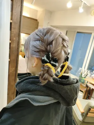 ヘアアレンジ HempBeauty 浅野アサミのヘアスタイル
