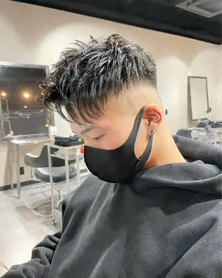 メンズ KISSSWAN Remiのヘアスタイル