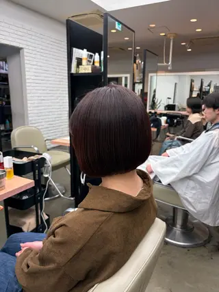 ショート 🎧ayaka/ボブ /透明感カラー🩵のヘアスタイル