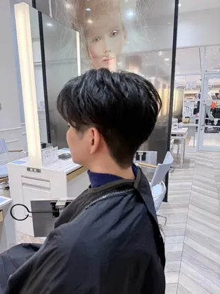 メンズ 透明感カラー🫧 幕内梨乃亜のヘアスタイル