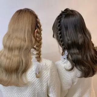 ヘアアレンジ GLOSS 心斎橋 山上のヘアスタイル