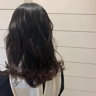 ミディアム ヘアアレンジ ‪🌿パーマ大好評 メンズ特化🌿ワタルのヘアスタイル
