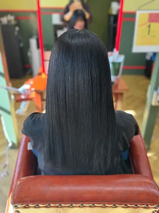 ロング カラー 米倉 麻衣のヘアスタイル