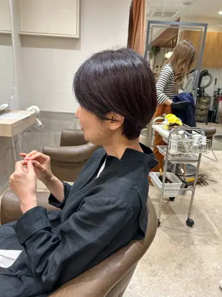 ショート unpeu hair 二条店所属・中山 海舟のヘアスタイル