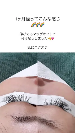 マツエク・マツパ Liberte CHIAKIのマツエク・マツパデザイン