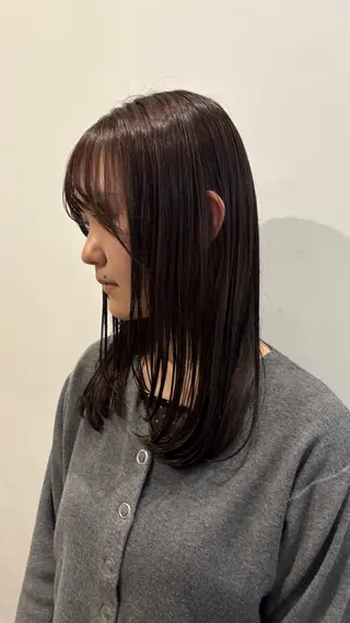 セミロング 可愛いstyling おしえます♡🌸冬桜のヘアスタイル