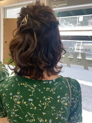 ミディアム pep natsumiのヘアスタイル