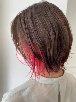 ショート 中顔面短縮 顔まわり新田大翔のヘアスタイル