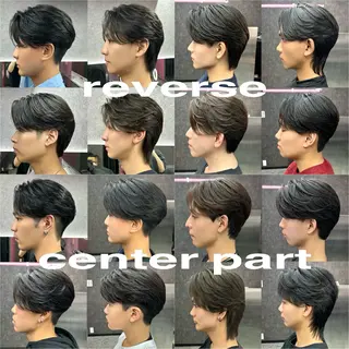 ショート カラー メンズ メンズスタイリスト 前田雄輝のヘアスタイル