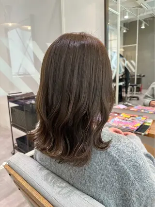 ミディアム Rosierbleu /和泉市/大工のヘアスタイル