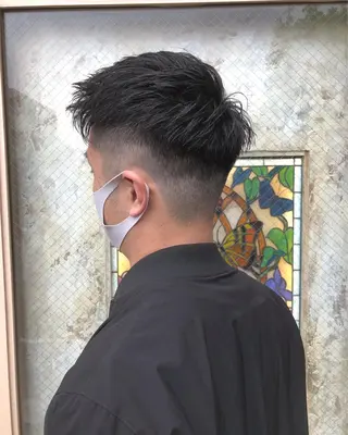 ショート メンズ 鷺沼駅徒歩1分 キシタクのヘアスタイル