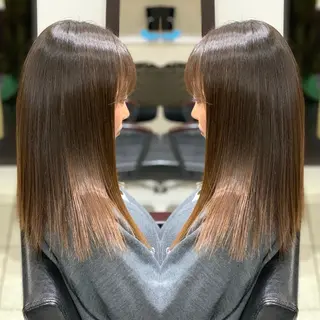 ミディアム カラー パーマ ヘアアレンジ 池袋艶髪職人🌈😇 ✨店長✨小林優太✨のヘアスタイル