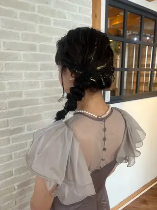ロング ヘアアレンジ Topstylist YUKIのヘアスタイル