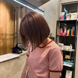 ショート カラー じゅわっと暖色カラー 🍊Moemiのヘアスタイル