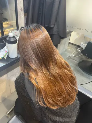 ロング ♦️髪質改善縮毛矯正 美髪💍谷口克也♦️のヘアスタイル
