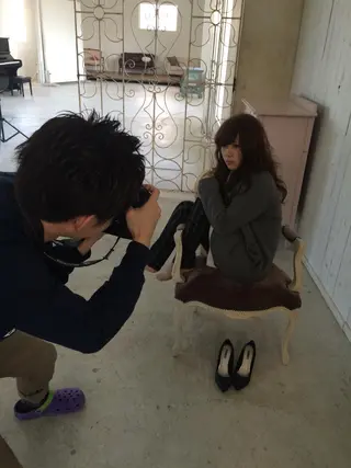 ロング カラー パーマ 吉河 克則のヘアスタイル