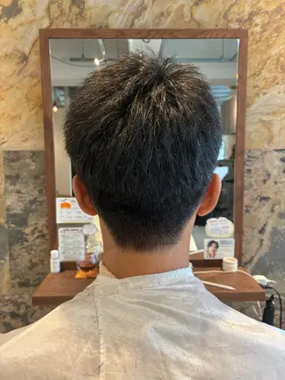 メンズ 安田 純香のヘアスタイル