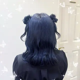 ヘアアレンジ 🇰🇷韓国レイヤー 多幸感メイク🤍のヘアスタイル