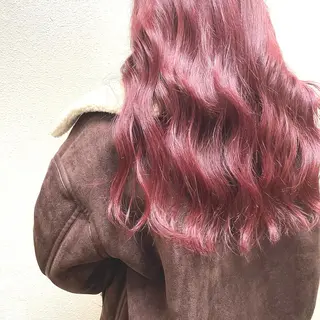 ミディアム カラー パーマ ヘアアレンジ メンズ キッズ ネイル マツエク・マツパ 切りっぱなしヘアボブ ミディアムヘアRYOのヘアスタイル