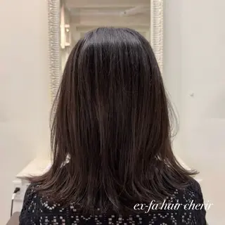 セミロング タニグチ 南草津のヘアスタイル