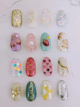 ネイル nail salon elm. まゆこのネイルデザイン