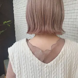 ショート 土田かほ/本日🈳 透明感カラー🍃のヘアスタイル