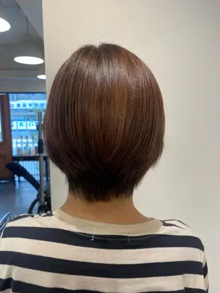 ショート こやなぎ れいなのヘアスタイル