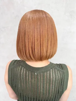 ミディアム 🫧透明感🫧ツヤ感 ✨️カラー特化のヘアスタイル