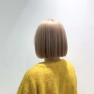 カラー 大人かわいい💍🤍 ボブ/ショートボブのヘアスタイル