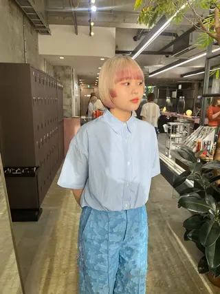 ミディアム 中江 友哉のヘアスタイル