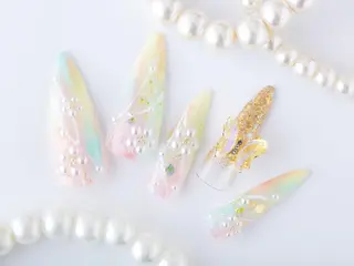 ネイル 💗🪽Tiary Nail🪽💗のネイルデザイン