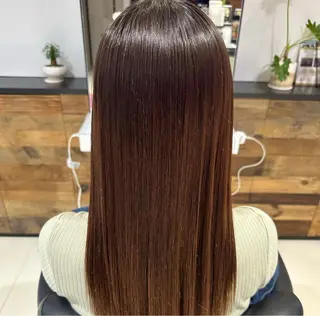 ロング 縮毛矯正／ダブル カラー／はづき☘️のヘアスタイル