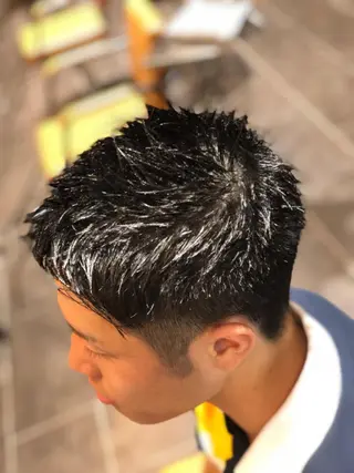 ショート メンズ 吉村 周馬のヘアスタイル