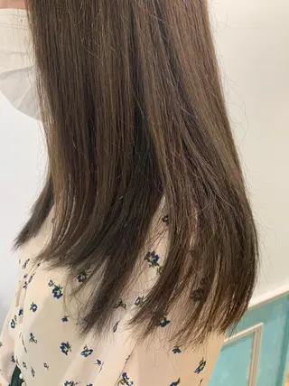 セミロング 林 飛夕也のヘアスタイル