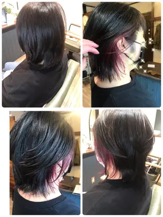 ミディアム カラー Ray hair 春日部のヘアスタイル
