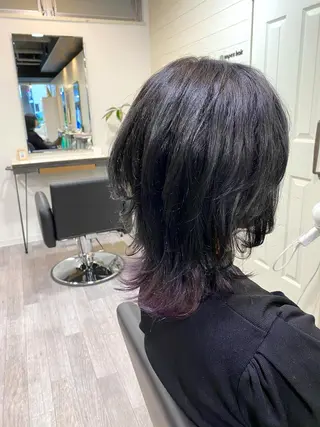 ミディアム カラー 先着1名様限定 カット無料のヘアスタイル