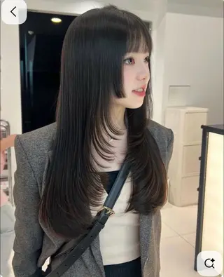 ロング MiL所属・✨ハイトーン✨ 濱田知孝のヘアスタイル