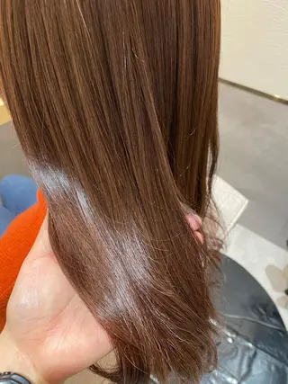 カラー やまぐち あやみのヘアスタイル