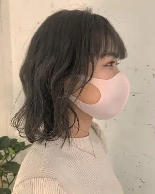 ミディアム カラー 🪞透け感&韓国ヘア 🪞honokaのヘアスタイル
