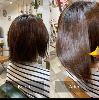 ミディアム 髪質改善✨ 角谷　勇のヘアスタイル