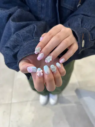 ネイル ハイトーン特化 pepe🎀のヘアスタイル